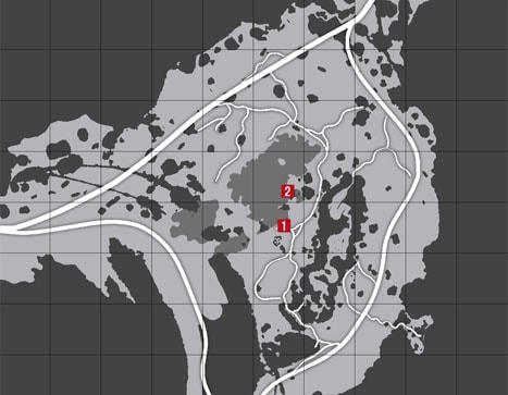アルスト大地の宝石のマップ