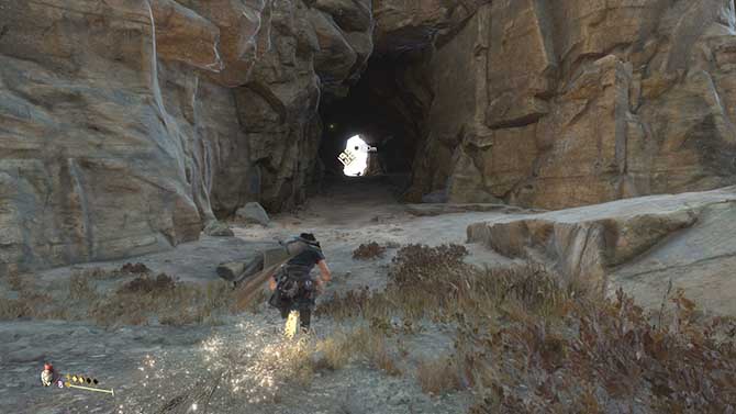 プレイノストへ行ける洞窟