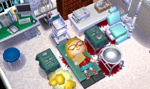 病室の光景