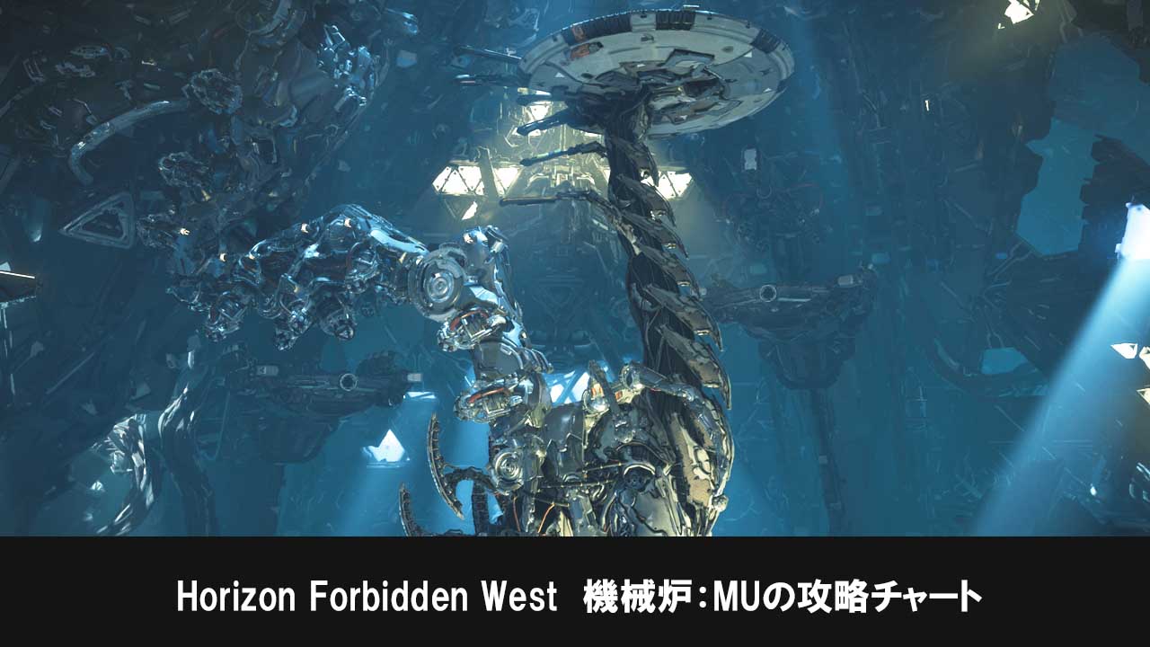 ホライゾンフォビドゥンウェスト（Horizon Forbidden West）の機械炉：IOTA攻略チャート