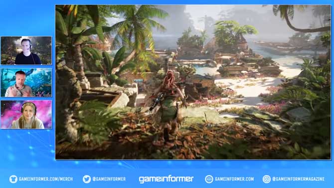 Horizon Forbidden Westのゲームプレイ画面