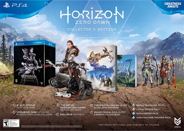 Horizon Zero Dawn - PlayStation 4 Collector's Edition