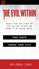 The Evil Within Photo App