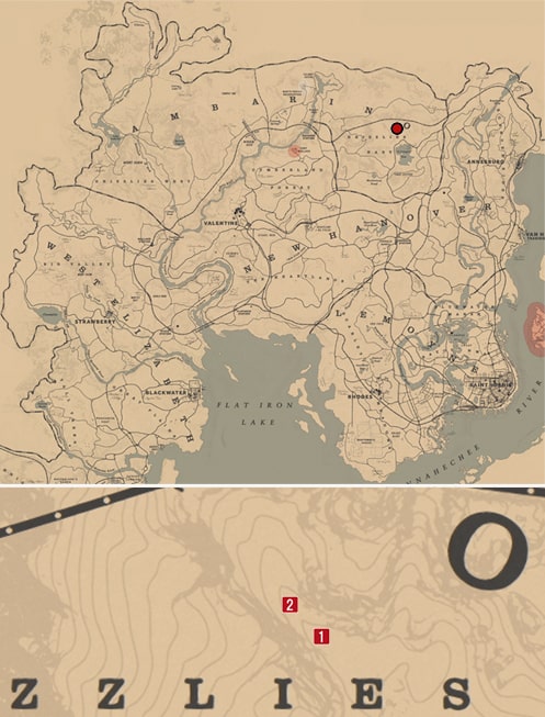 伝説のバーラティハイイログマの居場所マップ