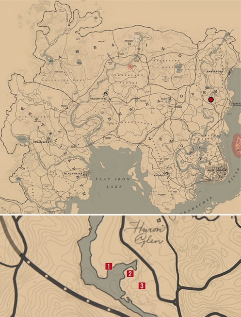 伝説のビーバーの居場所マップ