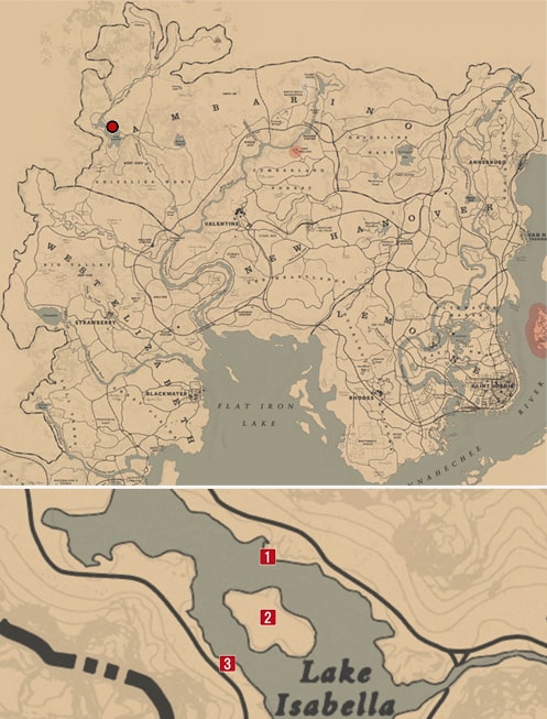 伝説の白いバイソンの居場所マップ