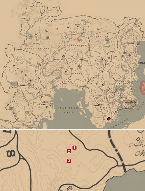 伝説のジャグアーロヒョウの居場所マップ