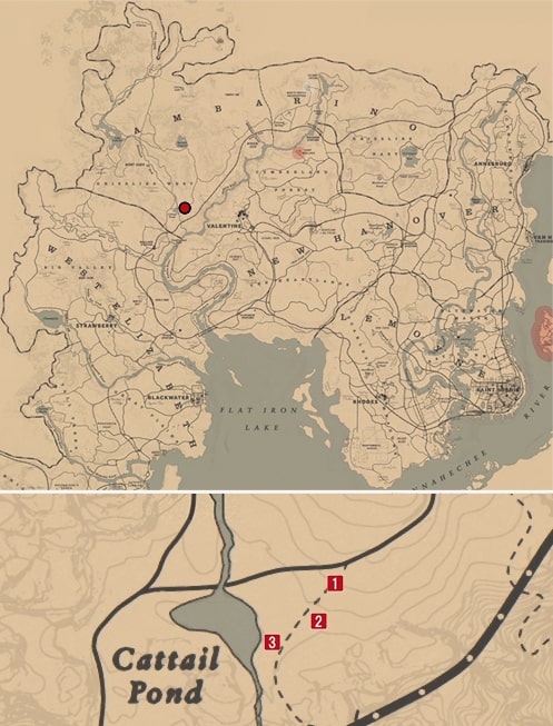 伝説のオオツノヒツジの雄の居場所マップ