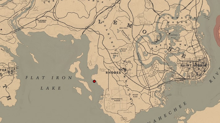 伝説のブルーギルの居場所マップ