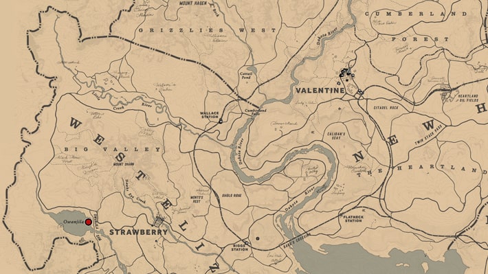 伝説のコクチバスの居場所マップ