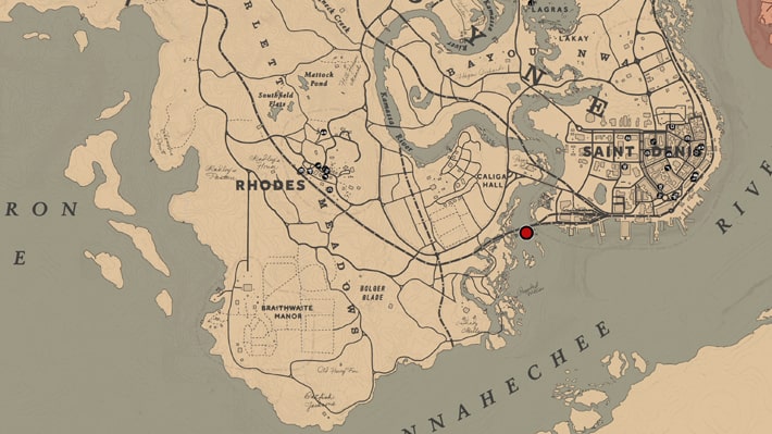 伝説のミズウミチョウザメの居場所マップ