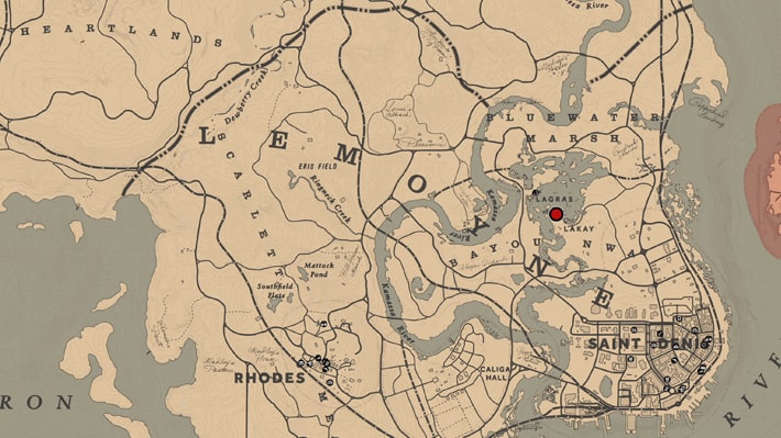 伝説のロングノーズガーの居場所マップ