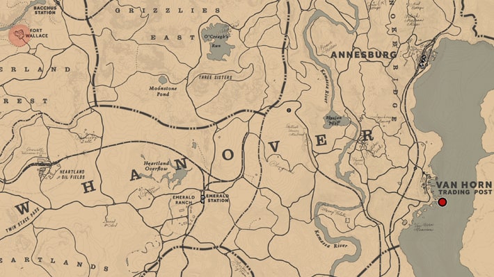 伝説のアメリカカワカマスの居場所マップ