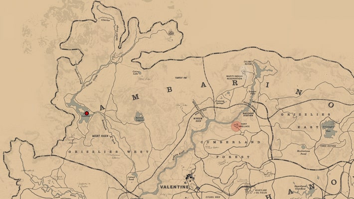 伝説のベニザケの居場所マップ