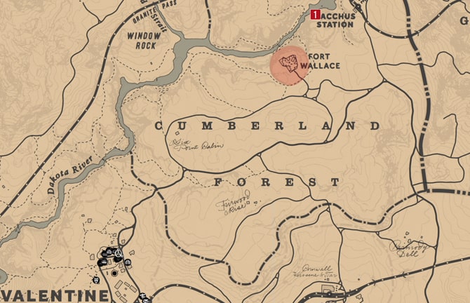 ハイリスクな宝の地図3の場所マップ