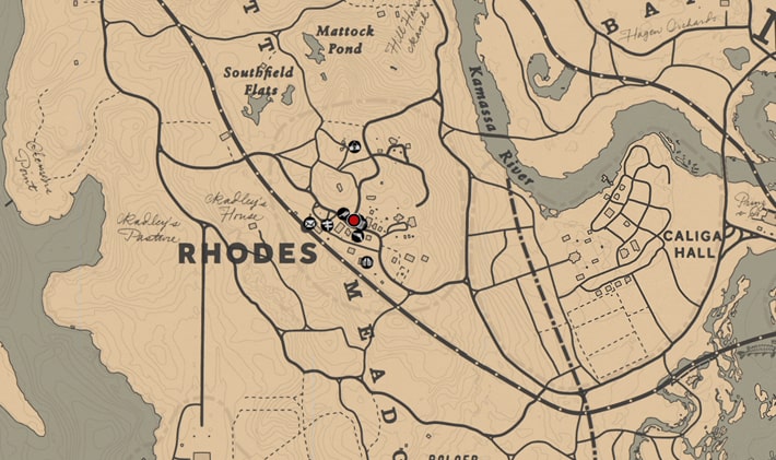南北戦争退役軍人の居場所マップ