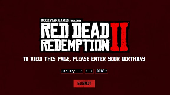 Red Dead Redemption2の公式サイト