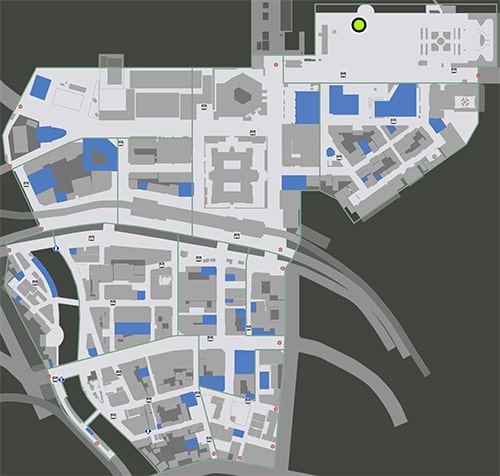 緊急戦闘依頼：浜北公園海側のバイトクエスト攻略マップ