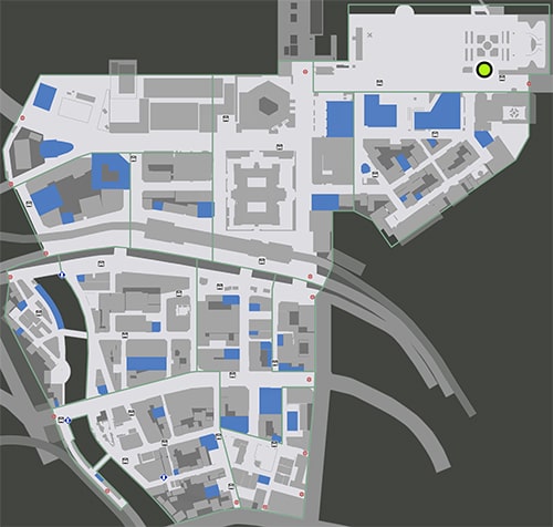 緊急戦闘依頼：浜北公園入口のバイトクエスト攻略マップ